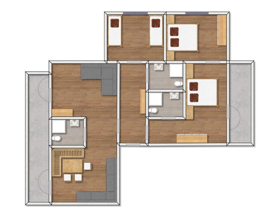 Apartments Pitztaler Nachtigall 阿泽皮茨陶 外观 照片