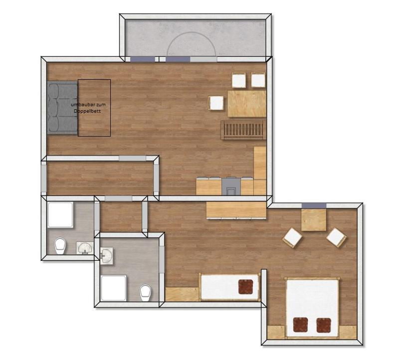 Apartments Pitztaler Nachtigall 阿泽皮茨陶 外观 照片