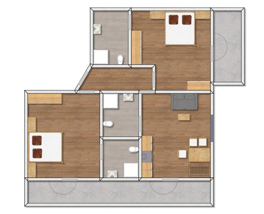 Apartments Pitztaler Nachtigall 阿泽皮茨陶 外观 照片